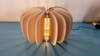 Akustische Innenbeleuchtung, LED-Deckenleuchte Pumpkin Light LL0412SAC-D26H15