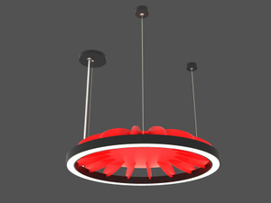 LED-Akustik-Ringlicht-Anhänger, dekoratives Licht