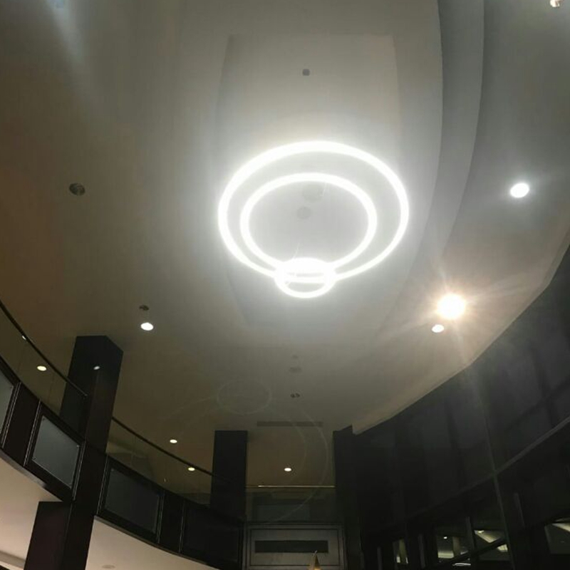 Fabriklicht, architektonisches Lichtdesign, LED-Kreisbeleuchtung LL0115UDS-300W