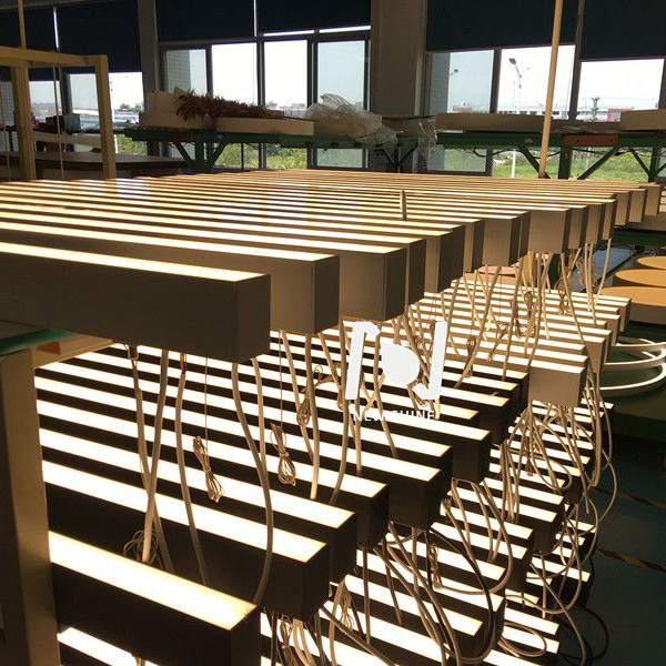 Innen-LED-Pendelleuchten, architektonische Beleuchtungslösungen LL0142RS-1200