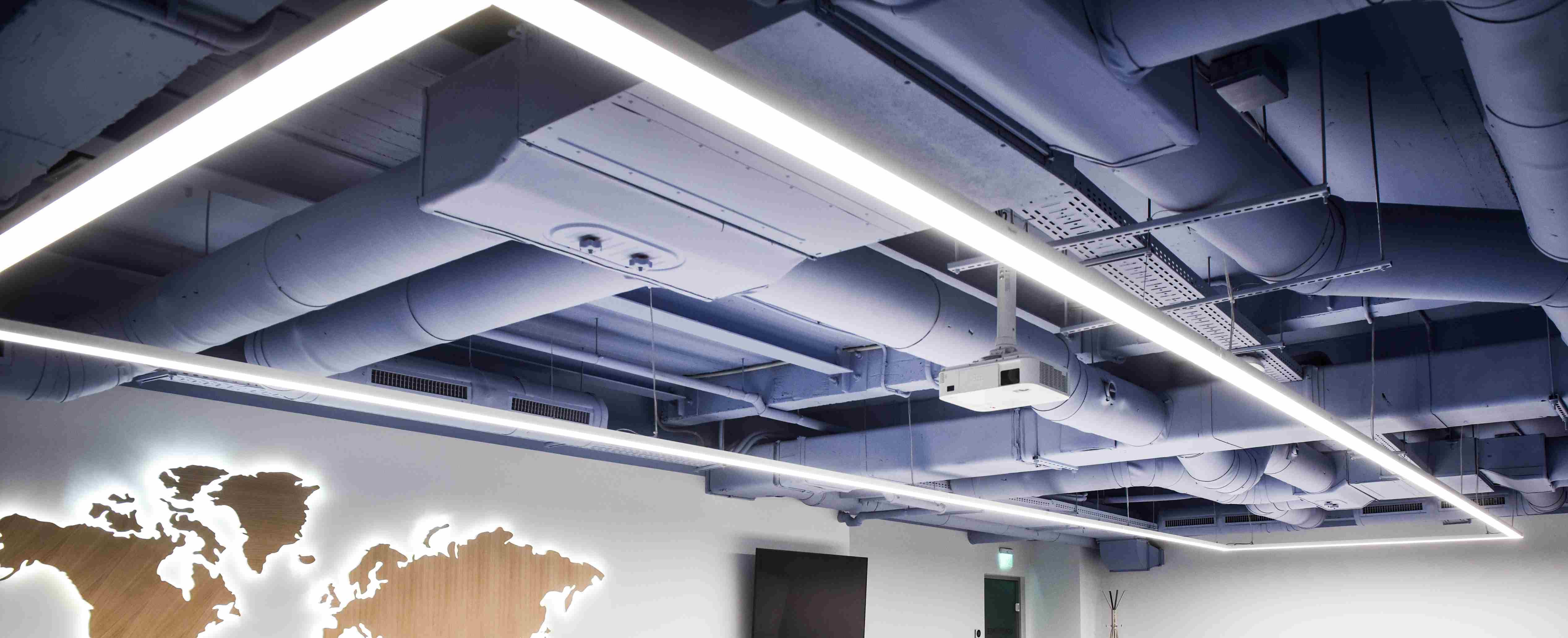 Hersteller von LED-Architekturleuchten für quadratische Deckenanhänger LL0116S-80W