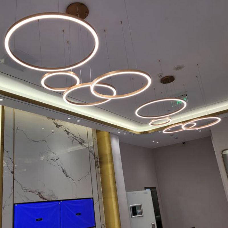 Fabrik-Architekturbeleuchtung LED-Kreis-Pendelleuchte LL0113S-120W