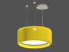 LED-Akustik-Rundpendelleuchten LL0112S-AC FIN