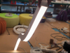 Moderne Kurve Lineare LED -LED -Anhänger -Vorrichtungen Flexible Länge nach oben emittieren