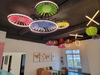 Akustischer Kreis Leuchtton-absorbierende LED-Kronleuchter-Anhänger für Modern Spaces LL0115UDS-ACFL