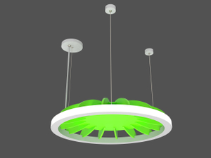Akustikringlicht moderne schallabsorbierende LED-Anhänger LL0126S-ACFL