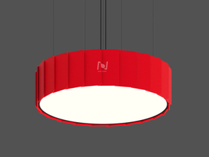 Runde akustische Leuchten-LED-Pendellanzehörungen LL0112S-AC-FP