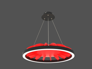 Schallabsorbierende Ringlichtfunktional und stilvolle Deckenbeleuchtungslösung LL0113S-ACFL