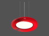 Nest akustische LED-runde Anhängerschall absorbierende Licht LL0112S-40W-AC-SR