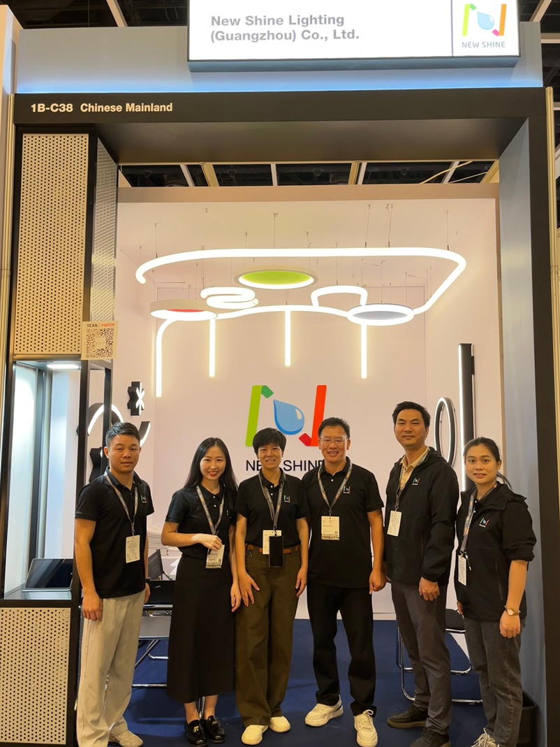 Hong Kong International Lighting Fair 2025 im Gange