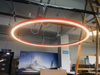 Kreisförmige LED-Kronleuchter, wasserdichte Aufbauleuchten LL0113M-D48-OR65