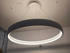 LED-Beleuchtungskörper mit zwei kreisförmigen Ringen für den Innenbereich